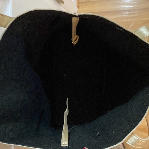 Tory Burch “Michelle” tote in metallic gold - Picture 6 of 7